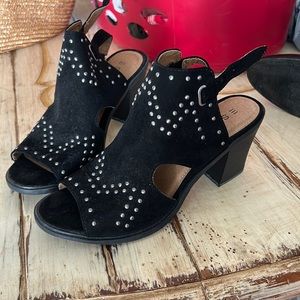 Studded booties